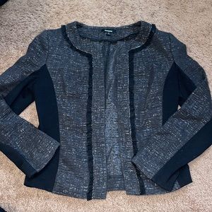 Express Black & Grey Blazer